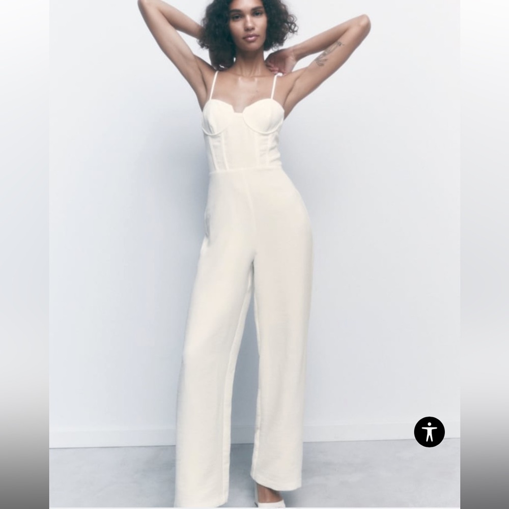 Corset Palazzo Jumpsuit